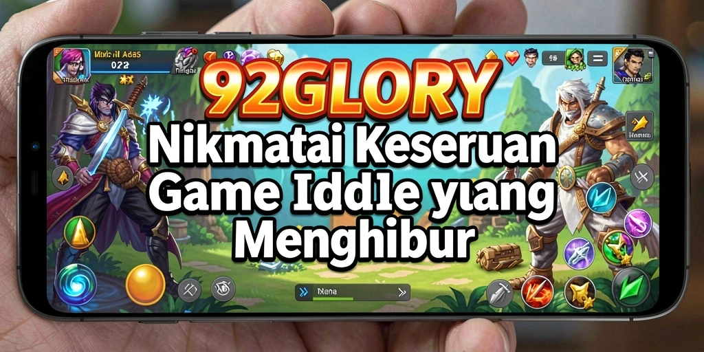 Tampilan gameplay seru dari 92GLORY yang mengasyikkan.