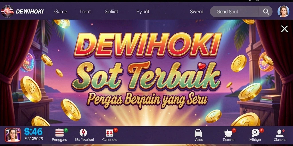 Tampilan gameplay DEWIHOKI yang menarik dan interaktif.