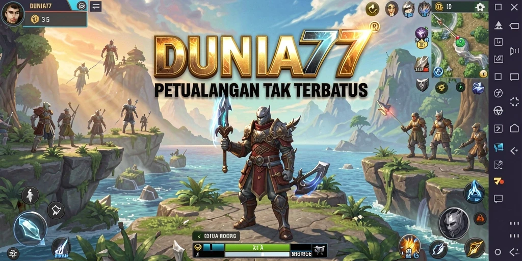 Gameplay mendalam DUNIA77 dalam dunia MMORPG yang menakjubkan.