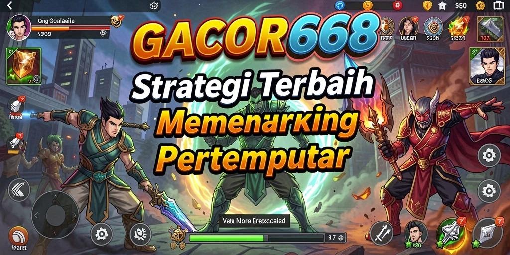 Tampilan gameplay GACOR668 yang memukau dalam pertempuran strategi.