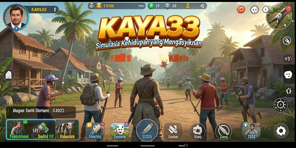 Tampilan gameplay KAYA33 yang realistis dan menarik.