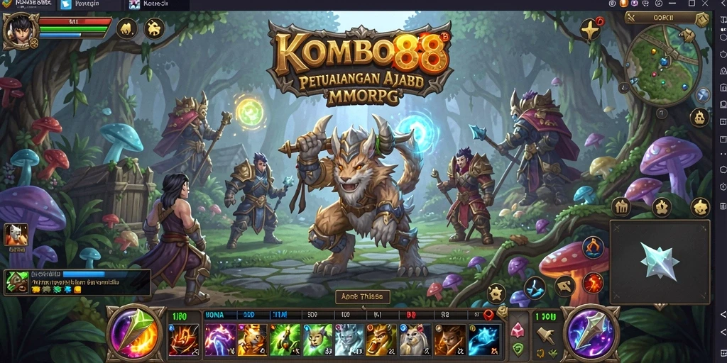 Tangkapan layar dari gameplay menarik di KOMBO88 menunjukkan petualangan seru.