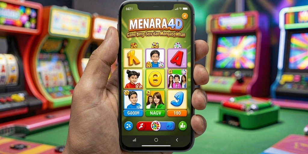 Gameplay seru Bingo di MENARA4D dengan teman-teman.