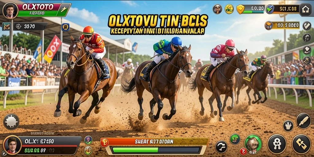 Tangkapan layar menunjukkan intensitas balapan di OLXTOTO.