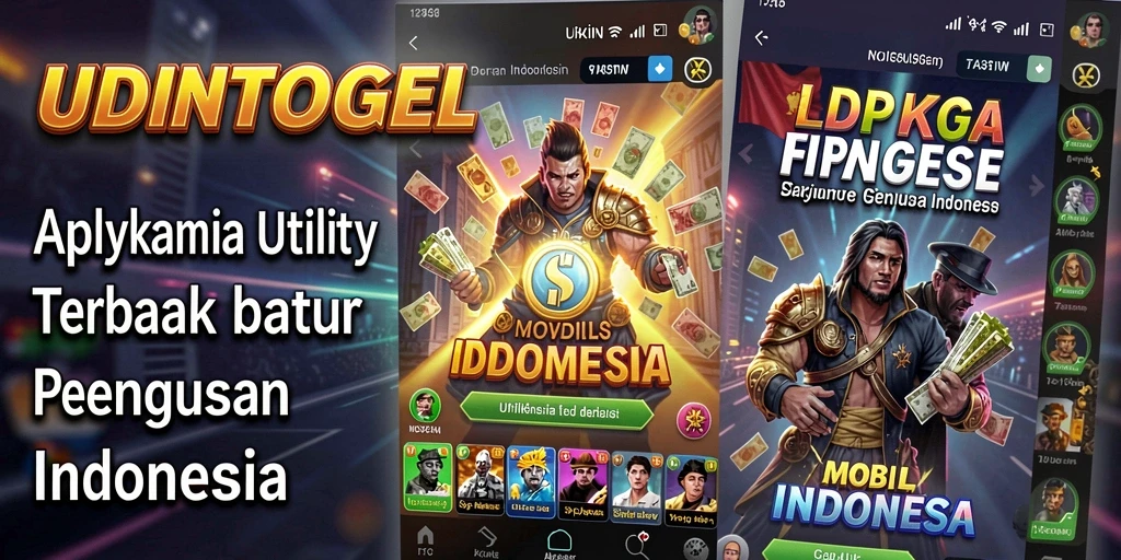 Tampilan antarmuka UDINTOGEL yang informatif dan mudah digunakan.